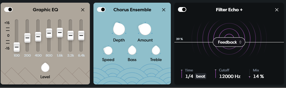 Agressive electric piano effects part 1